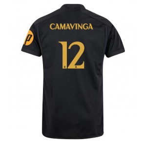 Real Madrid Eduardo Camavinga #12 Replica Third Stadium Shirt 2023-24 Short Sleeve
